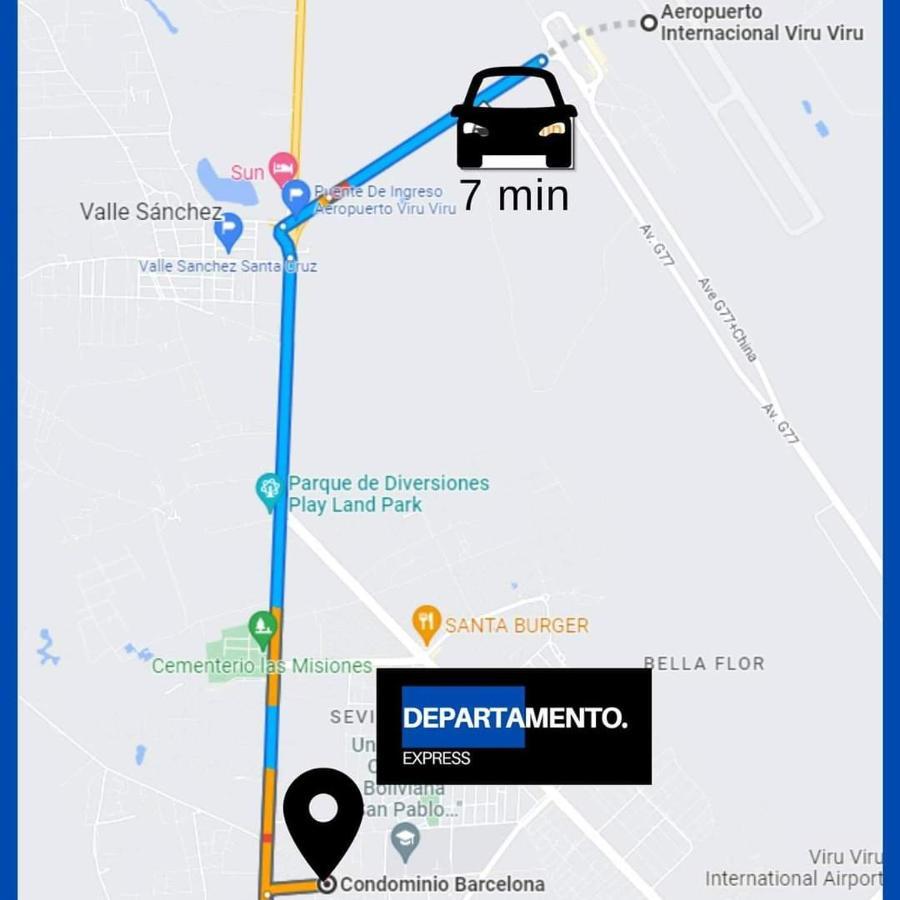 Despartamento Express Santa Cruz de La Sierra Exteriér fotografie